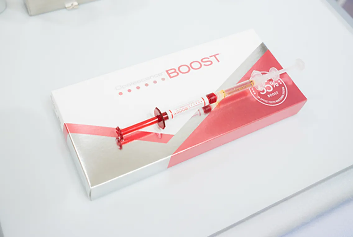医療機関専用のホワイトニング薬剤オパールエッセンスBOOST